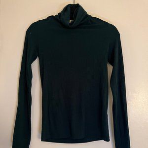Madewell Green Turtleneck